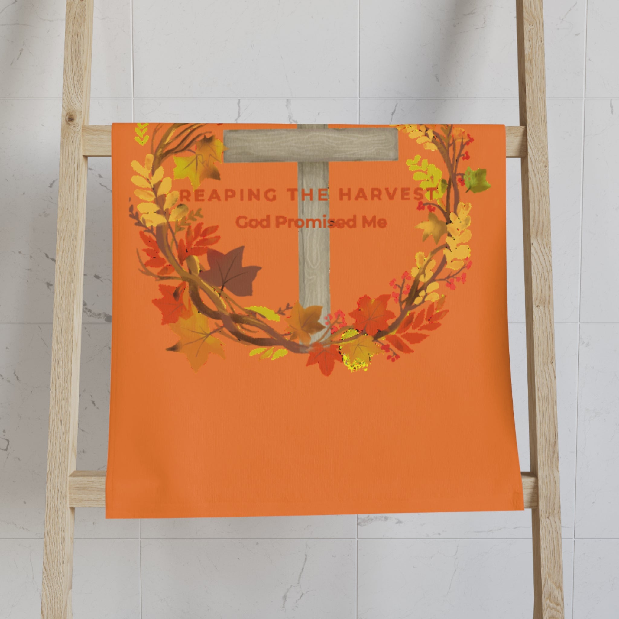 Reaping My Harvest Hand Towel