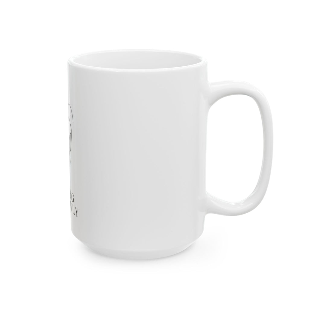 Pray Big Sip Slowly Elegant Ceramic Mug