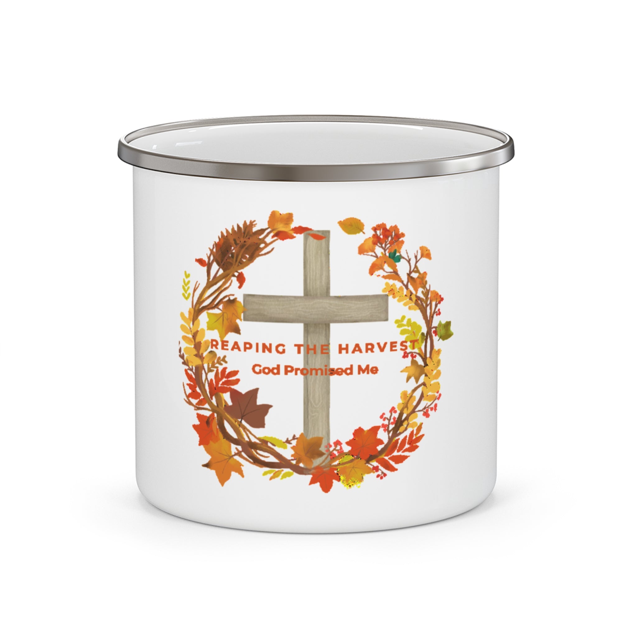 Reaping My Harvest Enamel Camping Mug