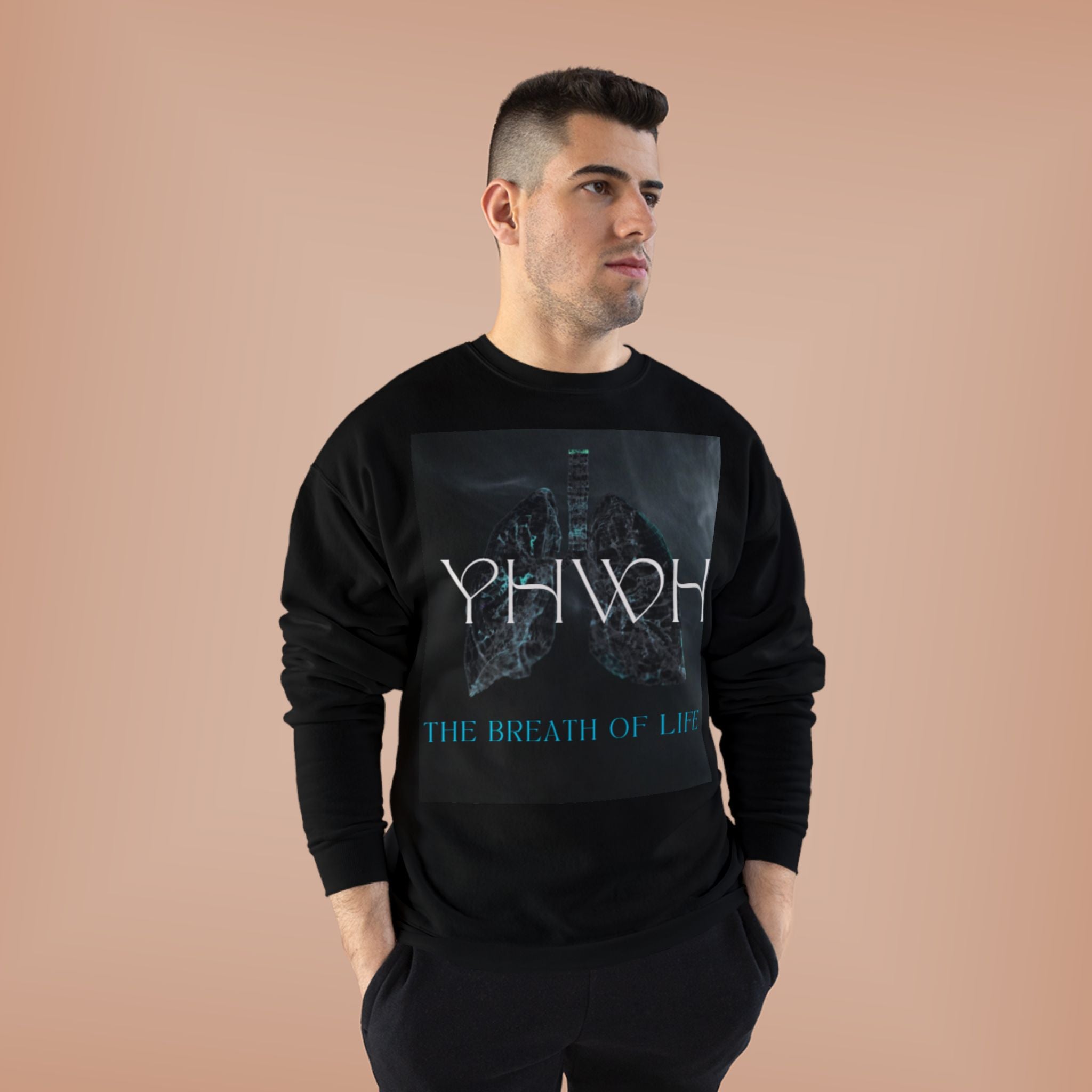 YHWH The Breath of Life Crewneck Sweatshirt