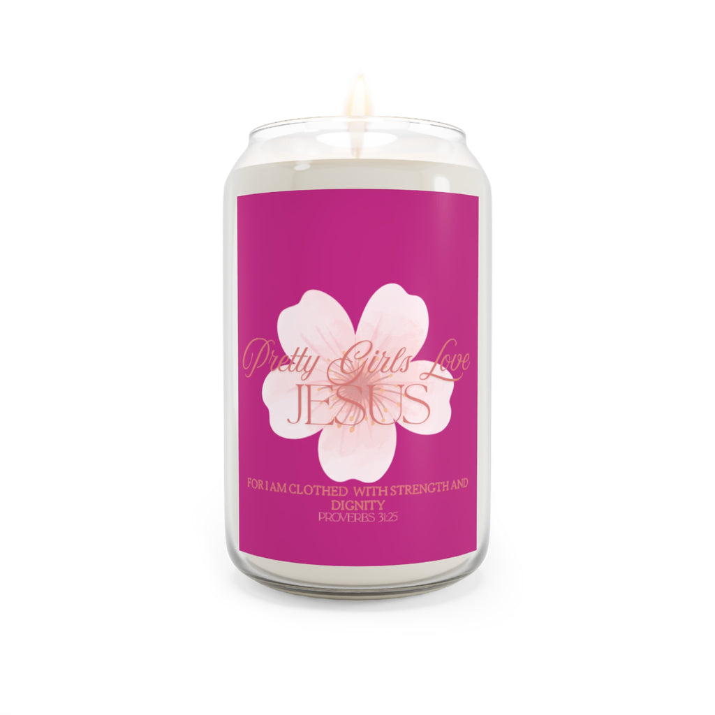 Pretty Girls Love Jesus Scented Soy Candle
