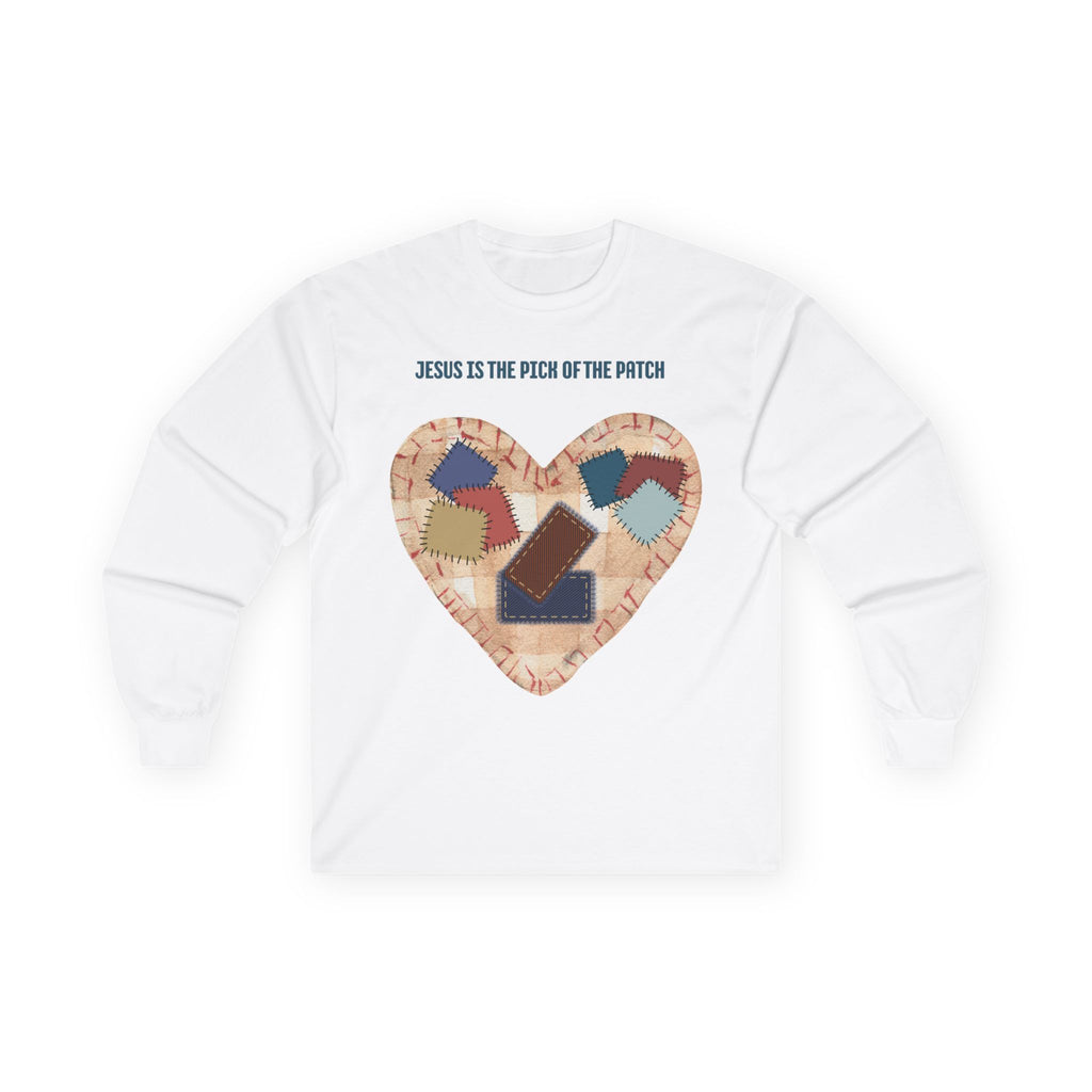 Jesus is the Pick of the Patch Long Sleeve T-Shirt