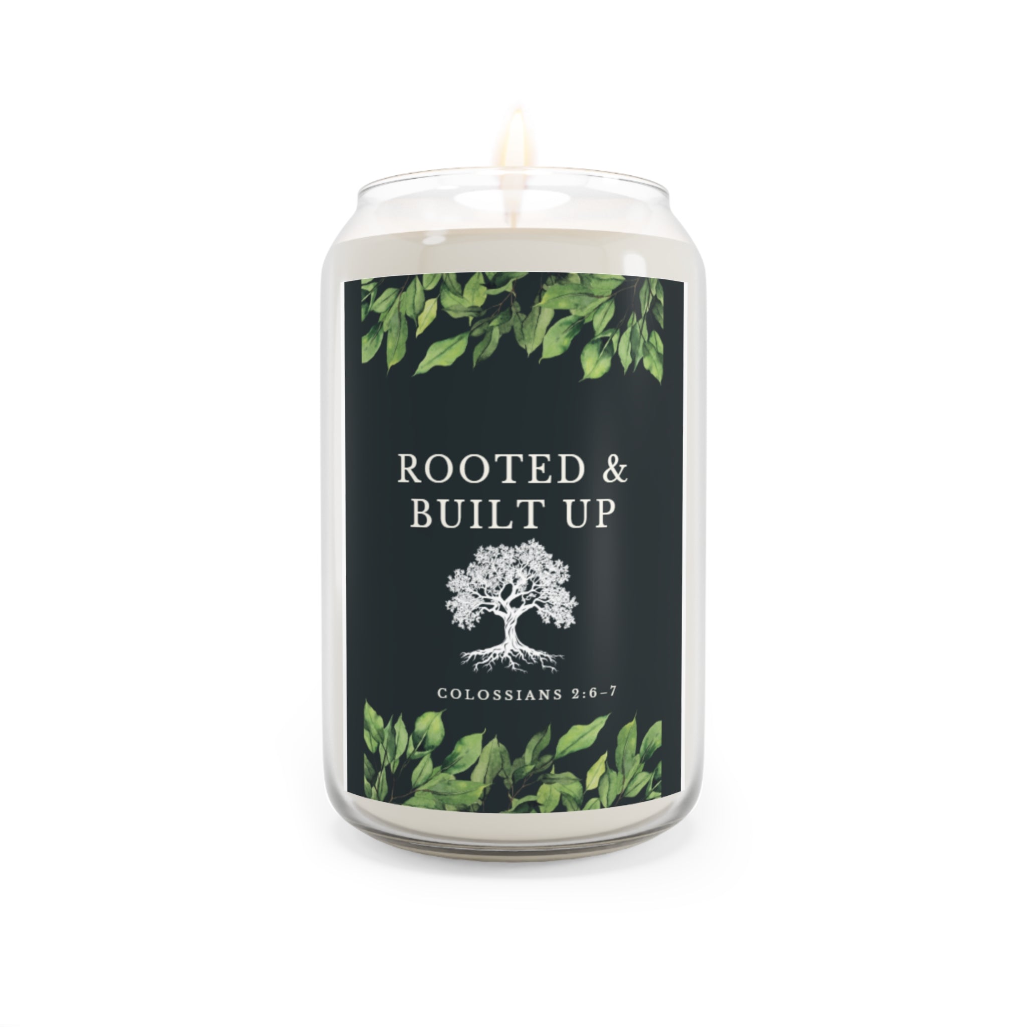 Rooted & Built Up Tall Scented Soy Candles