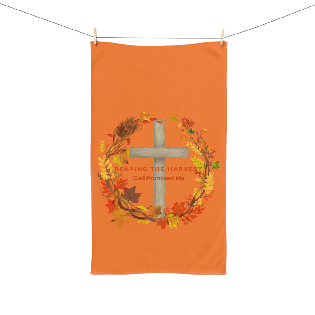 Reaping My Harvest Hand Towel