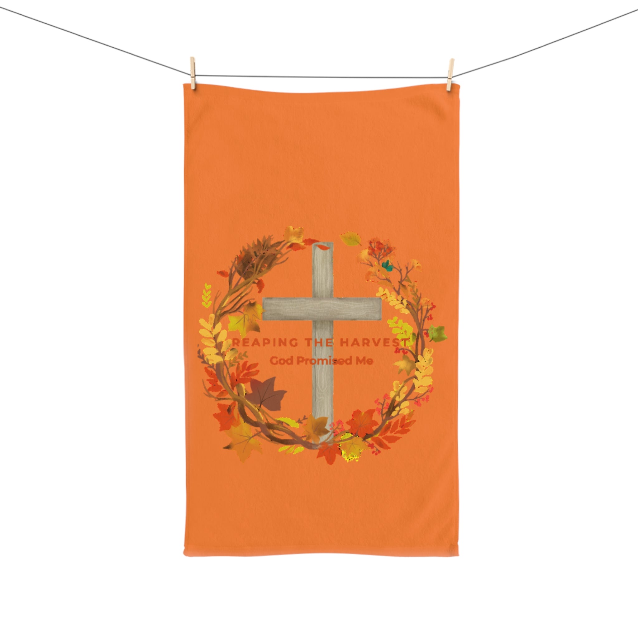 Reaping My Harvest Hand Towel