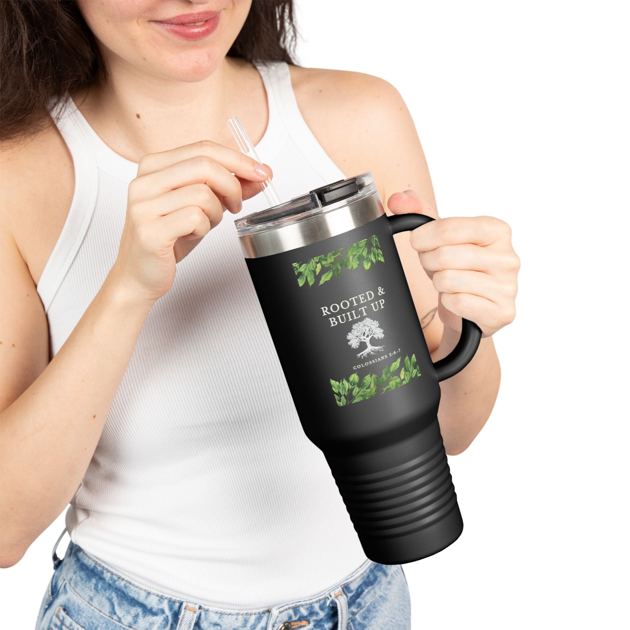 Rooted & Built Up Insulated Travel Mug