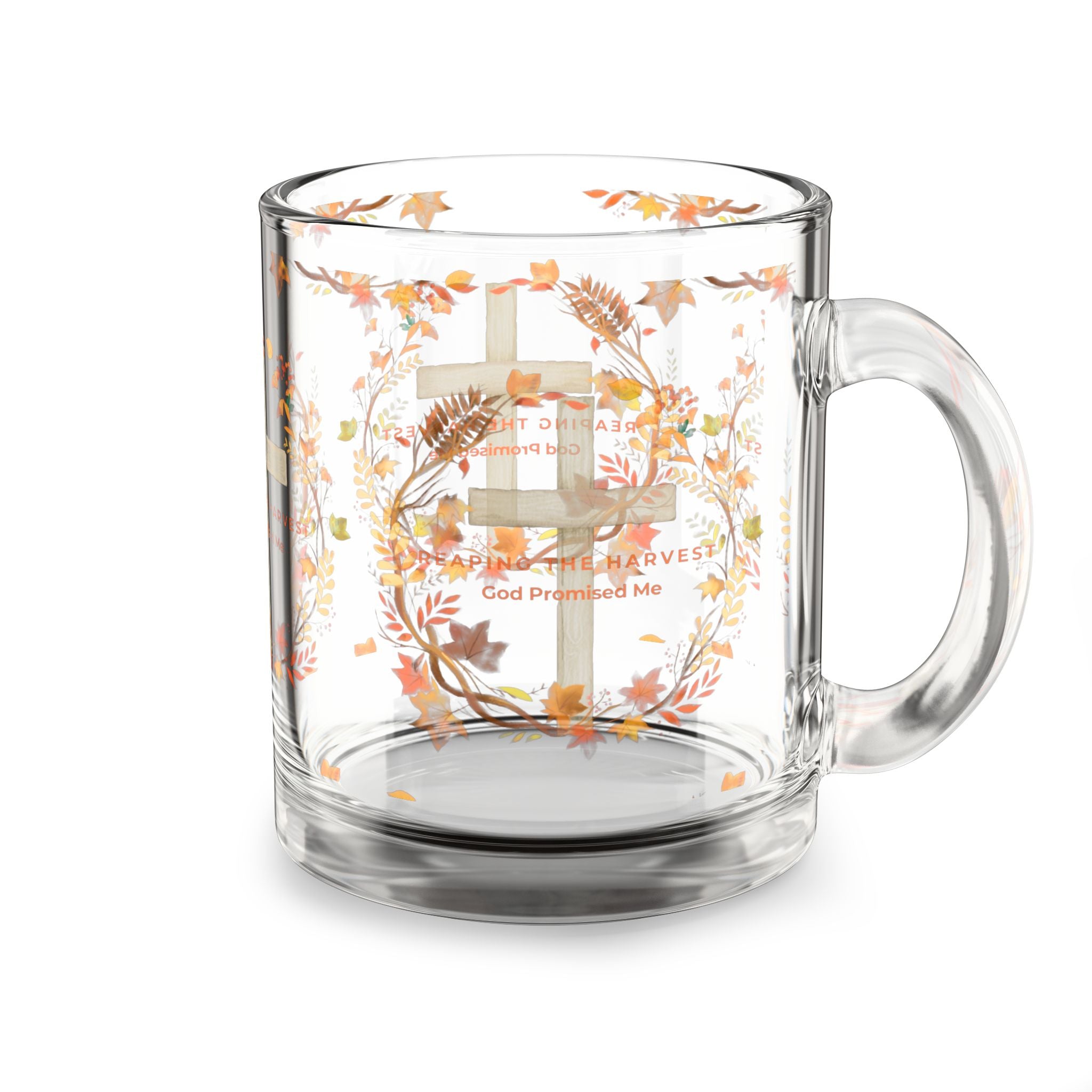 Reaping My Harest Glass Mug