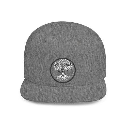 Flat Bill Snapback Hat, Casual Wear, Christian, Gifts for Faith Lovers, Eco-Friendly
