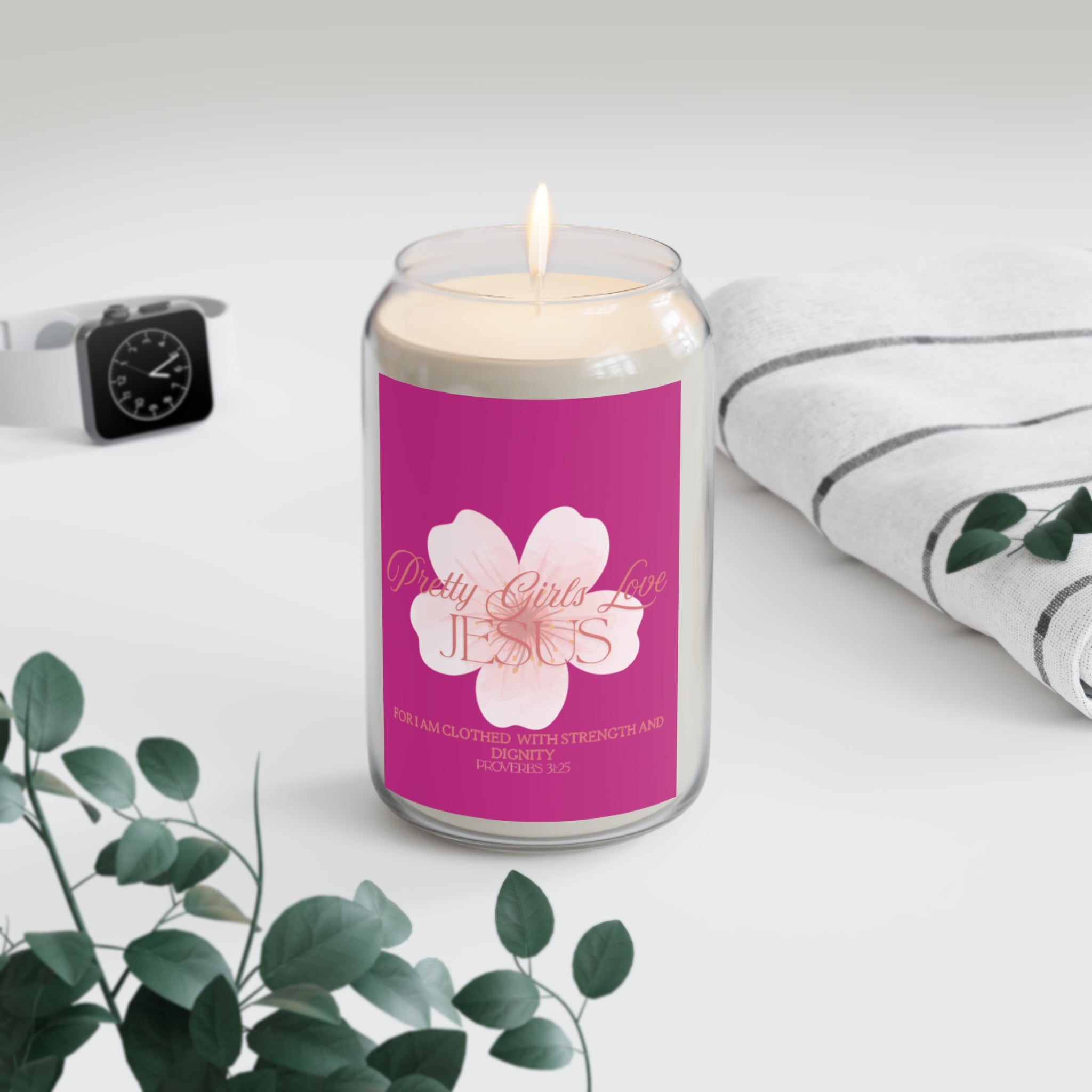 Pretty Girls Love Jesus Scented Soy Candle