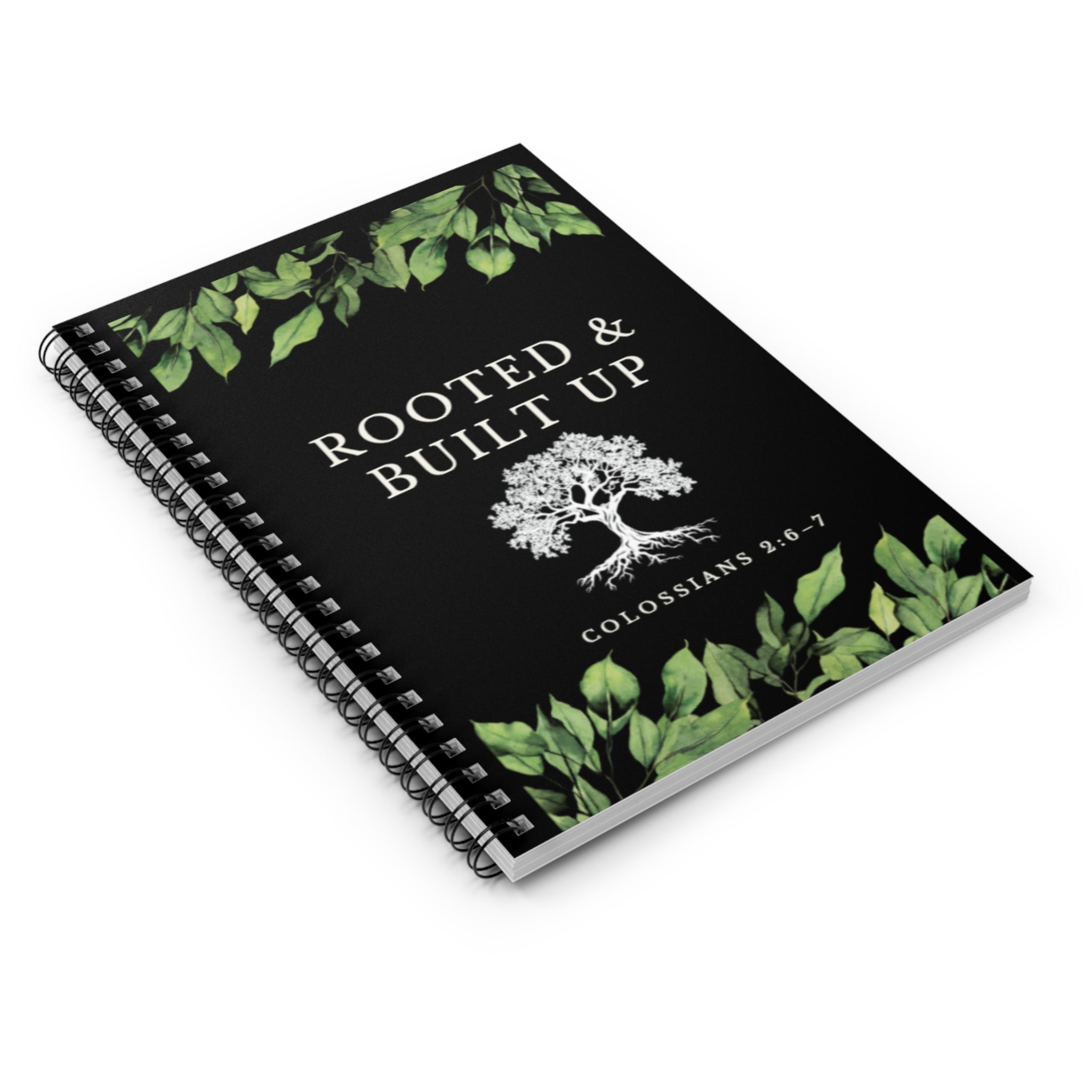 Rooted & Built Up Spiral Journal