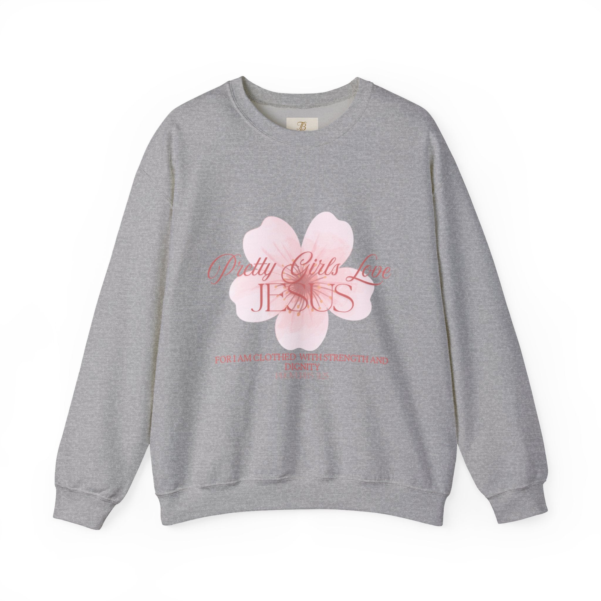 Pretty Girls Love Jesus Crewneck Sweatshirt