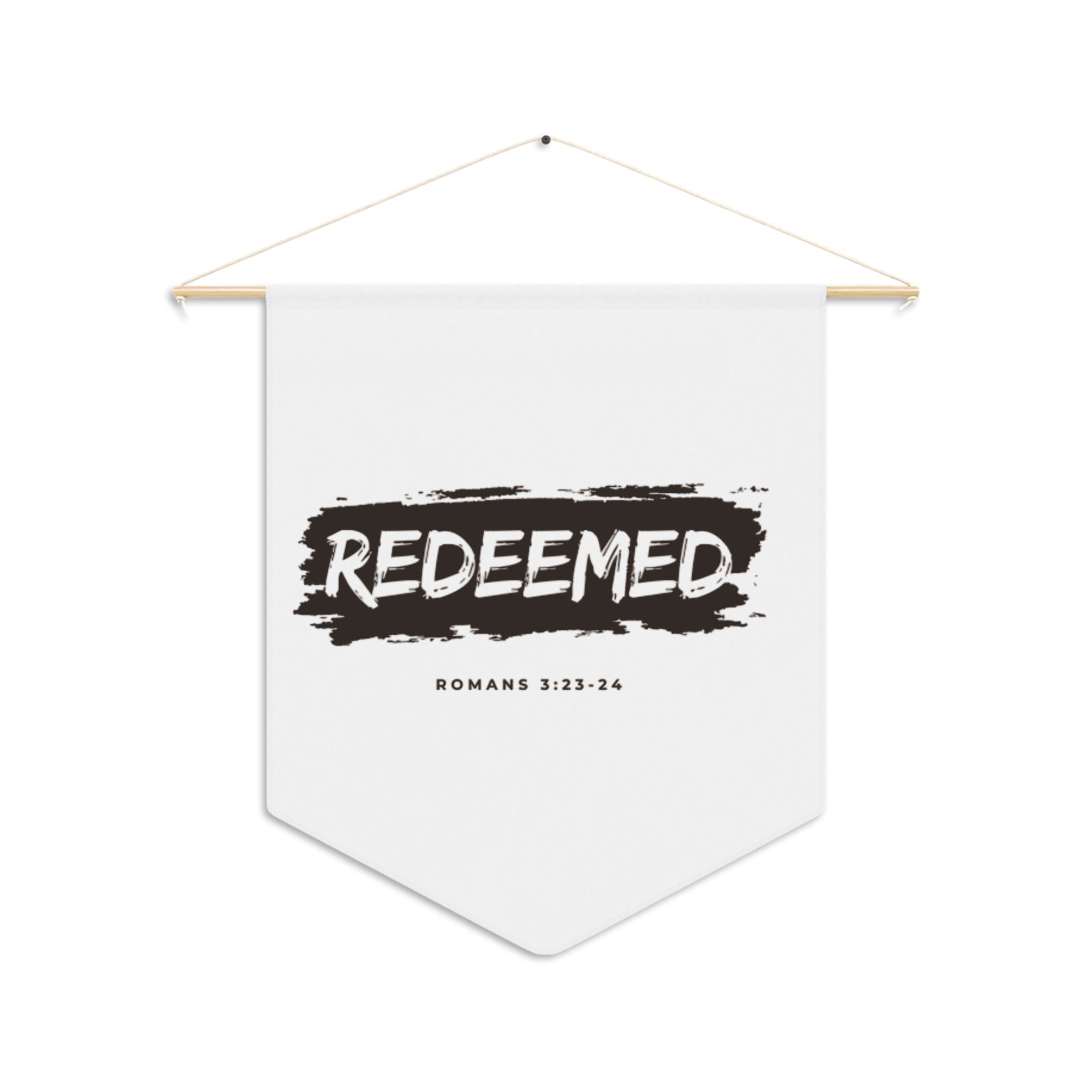 Redeemed Wall Pennant