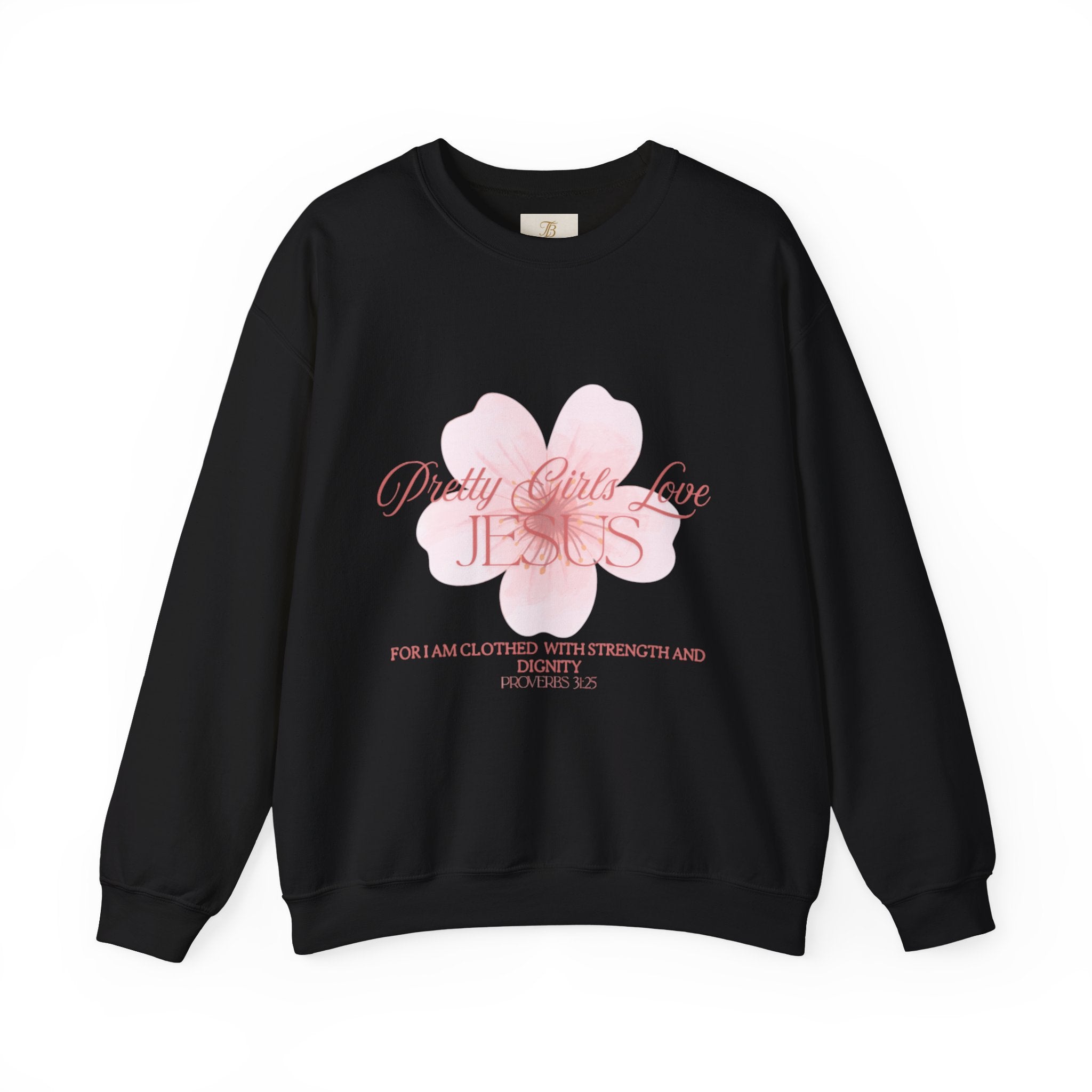 Pretty Girls Love Jesus Crewneck Sweatshirt