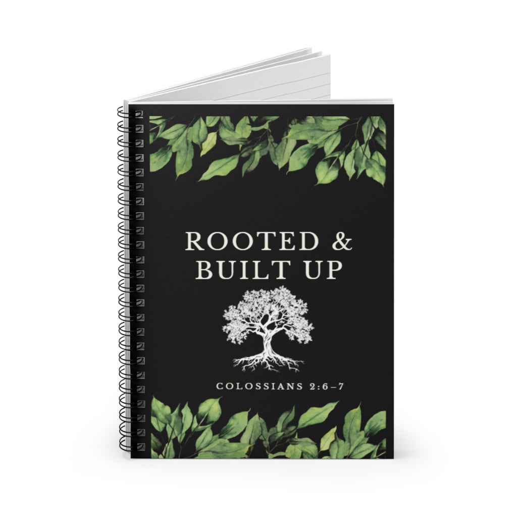 Rooted & Built Up Spiral Journal