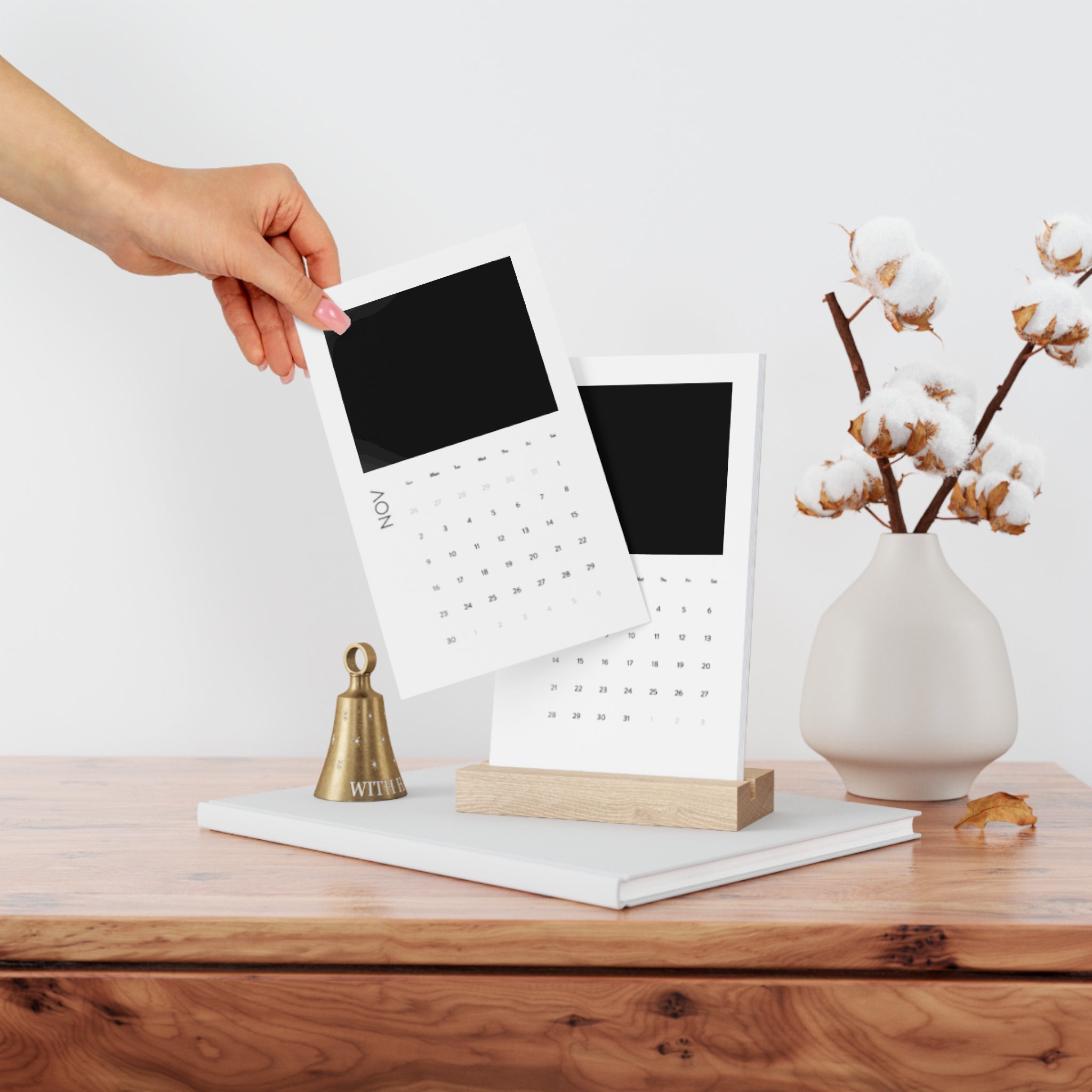 Rooted and Built Up Vertical Desk Calendar (2025)