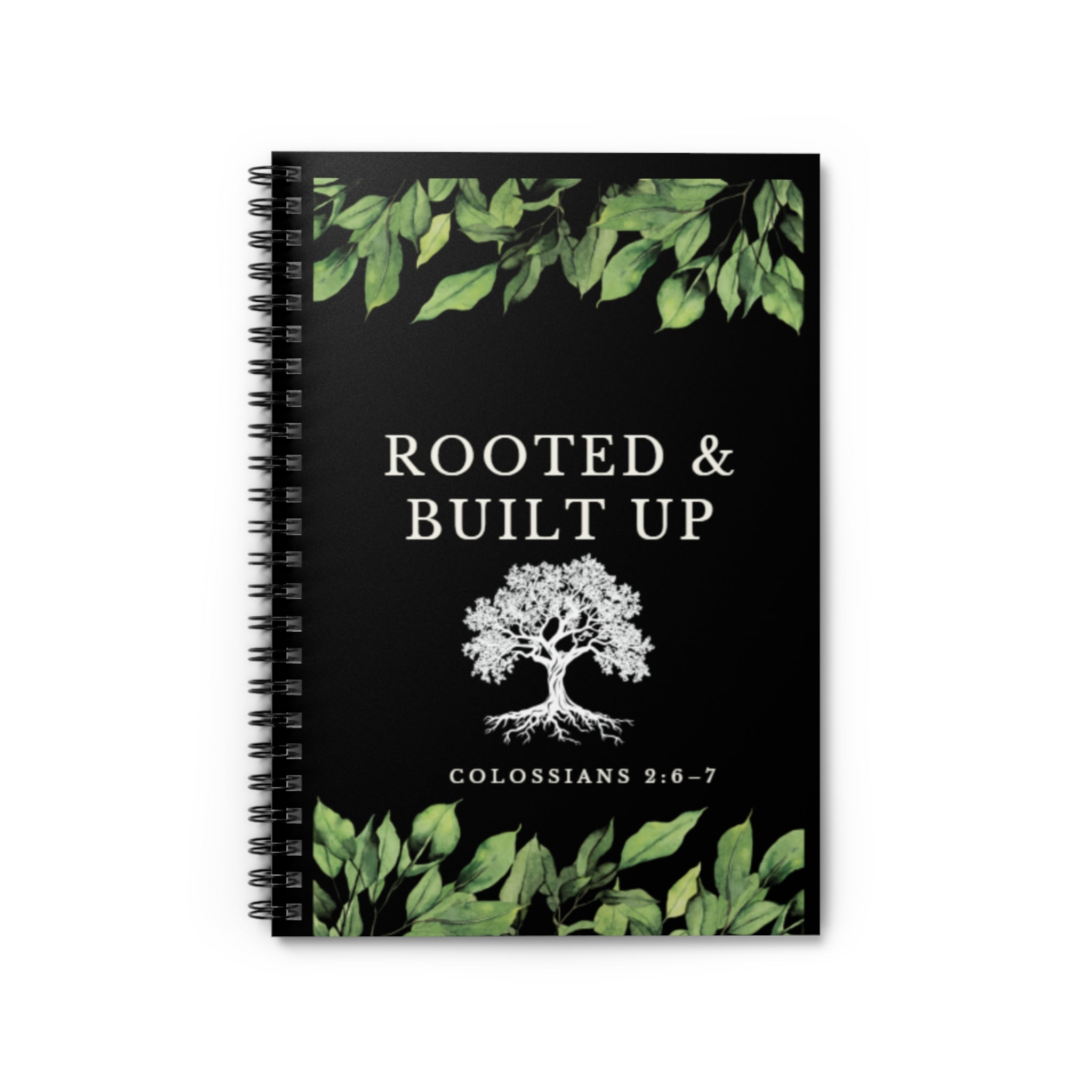 Rooted & Built Up Spiral Journal