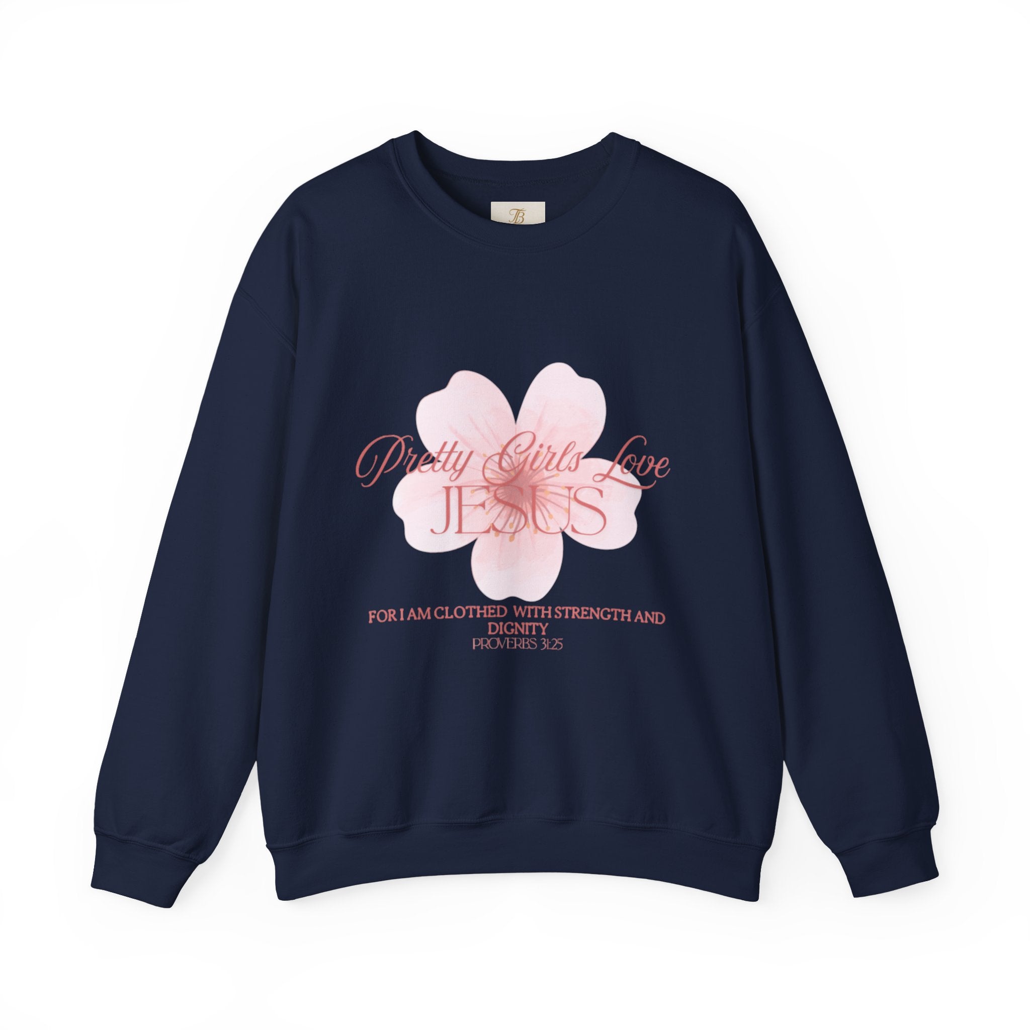 Pretty Girls Love Jesus Crewneck Sweatshirt